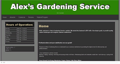 Desktop Screenshot of alexgardeningservice.com